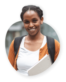 African american female student